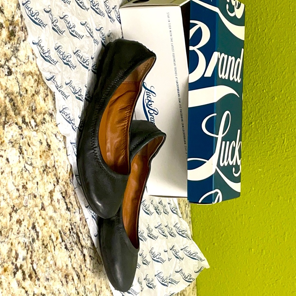 Lucky Brand - Black Flats